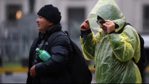 Lluvias marcarán el fin de agosto en 11 regiones: Confirman precipitaciones en sectores de la zona central este lunes