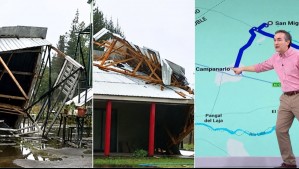 Tornado en Yungay en imágenes: Sepúlveda advierte que se mantiene la probabilidad de nubes tornádicas en estas regiones