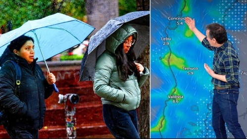 Sistemas frontales traerán más lluvia a Chile: Sepúlveda adelanta pronóstico para los primeros días de septiembre