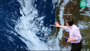 'Sistema frontal se mueve hacia el centro norte': A esta hora llegará la lluvia en Santiago, Valparaíso y La Serena