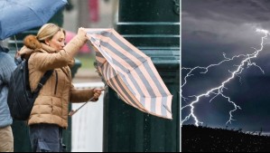 'Nuevo sistema frontal llegará este martes': Provocaría tormentas eléctricas en Valparaíso y la Región Metropolitana