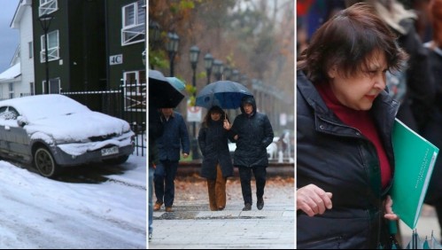 Lluvias, aguanieve, nieve y vientos de 80 km/h azotarán estas localidades: Pronóstico oficial para este miércoles
