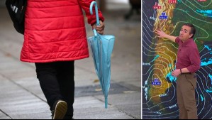 Este fenómeno provocaría el retorno de las precipitaciones a la zona norte: 'Podría caer algo de agüita en Santiago'