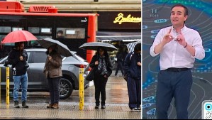'Desde Antofagasta hasta la Región Metropolitana': Precipitaciones afectarían a Santiago durante estos días