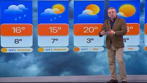 Siguen las precipitaciones en Santiago: Jaime Leyton adelanta cómo estará el tiempo este viernes y el resto de la semana