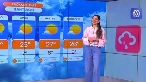 'Empieza un aumento de las temperaturas' de Santiago durante este domingo: Anticipan que 'se nos viene un veranito'