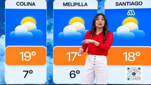 'El cielo mayormente nublado': Meteoróloga anticipa el ritmo de las temperaturas en Santiago hasta el próximo viernes