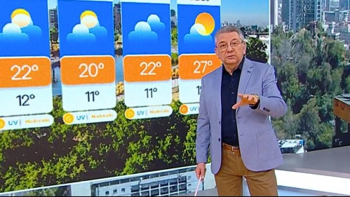 Sistema frontal comenzará a dejar nubosidad en Santiago: Prevén una mañana fresca y tarde templada para este miércoles