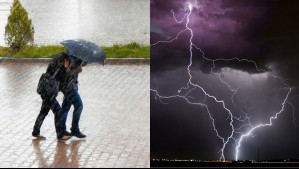 Temporal continuará este jueves: Pronóstico oficial anticipa lluvia fuerte, viento de 70 km/h y tormentas eléctricas