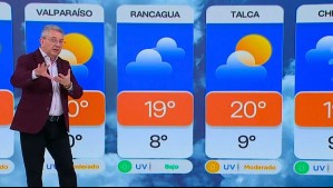 'Tiempo primaveral, bien mezclado en algunos sectores': Pronóstico de Jaime Leyton para este sábado 26 de septiembre
