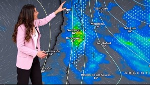 Hasta 15 mm de lluvia, tormentas eléctricas y granizos: Anticipan un cambio de tiempo para Santiago este lunes 28