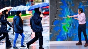 Desde el interior de Coquimbo hasta O´Higgins: Sepúlveda adelanta a qué hora del lunes regresa la lluvia a Santiago