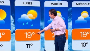 'Podríamos abrir la semana con algo de agüita y tormentas': Anticipan pronóstico para Santiago hasta el miércoles