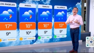 Domingo con lluvias y tormentas en el sur: Este es el pronóstico de Alejandro Sepúlveda para todo el país