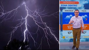 'Se extiende por el interior': Alejandro Sepúlveda detalla qué comunas de la zona central tendrán tormentas eléctricas