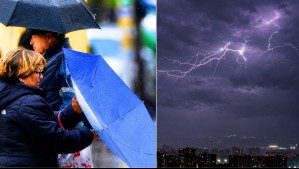 Tormentas eléctricas en 10 regiones y vientos de hasta 80 km/h: DMC actualiza avisos por próximo sistema frontal