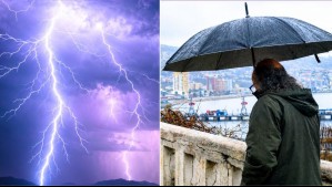 Lluvia y tormentas eléctricas llegan a la región de Valparaíso: DMC actualiza el pronóstico para estas comunas