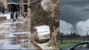 'Está muy inestable la situación': Prevén lluvia, nieve, probables formaciones tornádicas y tormentas para este finde