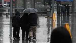 'Viene derechito a la zona central': Sistema frontal arribará con vientos y lluvias importantes desde este lunes