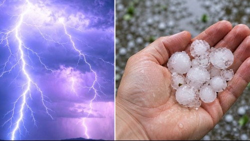 Hasta 3 días con tormentas eléctricas, granizos y fuertes rachas de viento: DMC emite aviso para RM y otras 6 regiones
