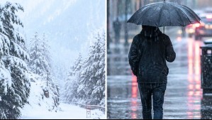 Sistema frontal llegará con abundante lluvia y nieve: Emiten advertencia para Coquimbo, Valparaíso y otras regiones