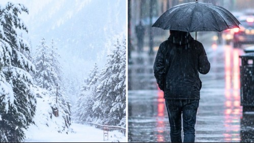 Sistema frontal llegará con abundante lluvia y nieve: Emiten advertencia para Coquimbo, Valparaíso y otras regiones