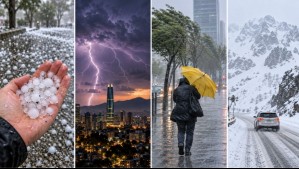 Meteorología confirma: Lluvias, nevadas y tormentas eléctricas marcarán la próxima semana en estas regiones