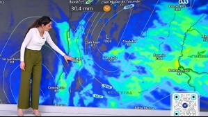 'Durante la madrugada se va a sentir lo más intenso': Pronóstico de lluvia para Santiago, Valparaíso y Coquimbo
