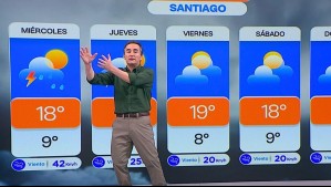 Santiago enfrentará otra 'jornada tormentosa' este jueves: Precipitaciones persistirían en la RM por los próximos 5 días