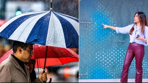 'Comienza a aparecer un nuevo sistema frontal': Pronostican más lluvias para Santiago, Valparaíso y Coquimbo