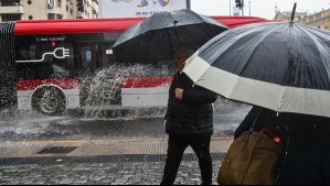 'Se intensificará la inestabilidad': Santiago registrará los acumulados más importantes de la semana durante este lunes