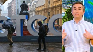 'Esperamos entre 5 y 10 milímetros': Alejandro Sepúlveda revela hasta qué hora lloverá en Santiago este lunes