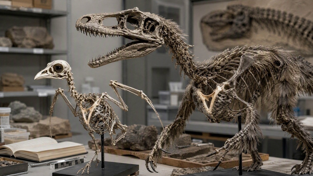 Un enigma de 400 años: U. Chile lidera estudio que vincula a aves y dinosaurios por medio del 
