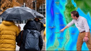 'Nubadas más rabiosas': Alejandro Sepúlveda actualiza el pronóstico de lluvias para Santiago, Valparaíso y Coquimbo