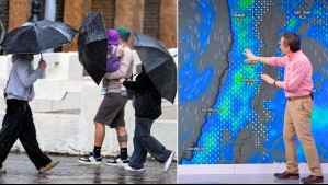 Se vienen tres días más de lluvia a Santiago: 'Tendríamos una situación muy similar a esta semana'