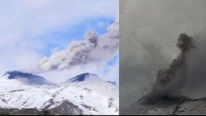 'La columna eruptiva alcanzó unos 500 metros': Reportan nueva explosión en el complejo volcánico Nevados de Chillán