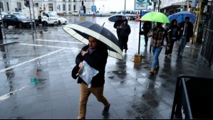 Lluvia en Valparaíso
