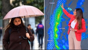 Las lluvias regresarán a varios sectores del Norte Chico: 'El martes será mucho más intenso'