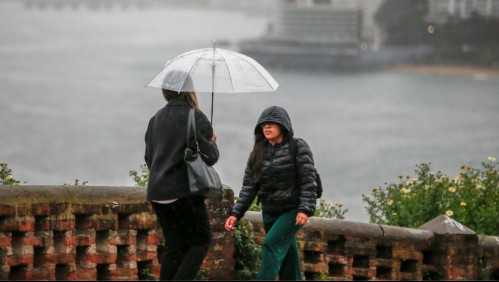 Lluvia en Valparaíso