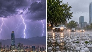 Hasta 4 días con tormentas eléctricas, granizos y fuertes vientos: DMC emite aviso para Valparaíso, RM y otras regiones