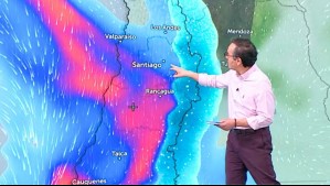 'El viernes llegaría un nuevo sistema frontal': Actualizan pronóstico de lluvias para Santiago hasta el fin de semana