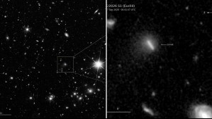 Nuevo cometa descubierto por el telescopio Euclid.