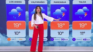 'Chubascos, cielo parcial a ratos y tormentas': Pronóstico del tiempo para este jueves 22 de octubre
