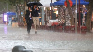 pronostico lluvia santiago miercoles 21 octubre