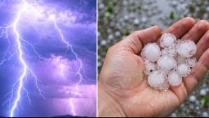 Tormentas eléctricas y granizos