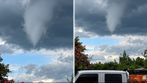 Tornado en el Maule