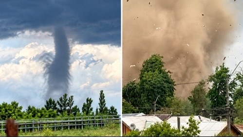 Tornado en Requínoa