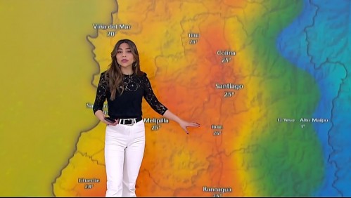 Pronóstico de temperaturas para este miércoles.