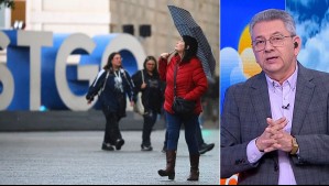 'Es una probabilidad alta': Prevén que 'podrían producirse algunas precipitaciones' en Santiago durante este jueves