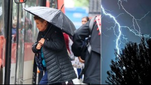 Precipitaciones abarcarán 10 regiones durante este sábado: Aquí también habrá tormentas eléctricas y fuertes vientos